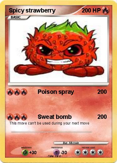 Pokemon Spicy strawberry