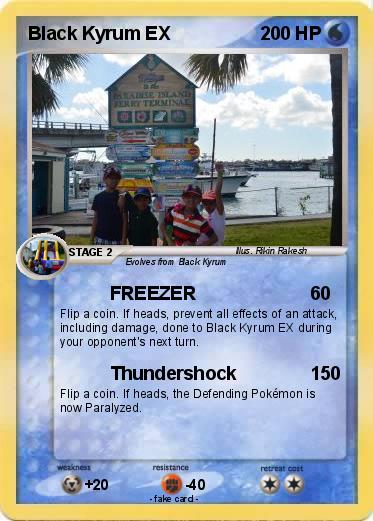 Pokemon Black Kyrum EX