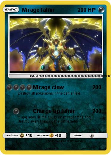 Pokemon Mirage fafnir