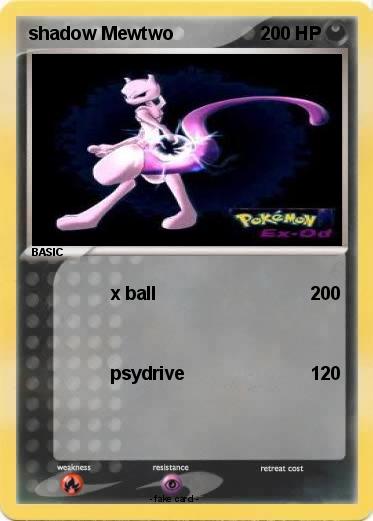 Pokemon shadow Mewtwo
