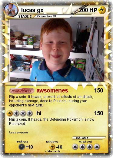 Pokemon lucas gx