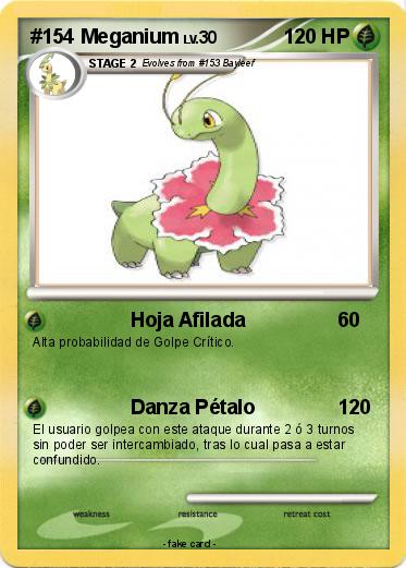 Pokemon #154 Meganium