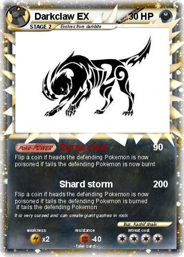 Pokemon Darkclaw EX