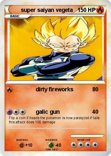 Pokemon super saiyan vegeta