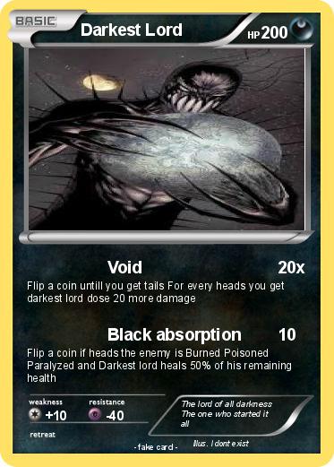Pokemon Darkest Lord