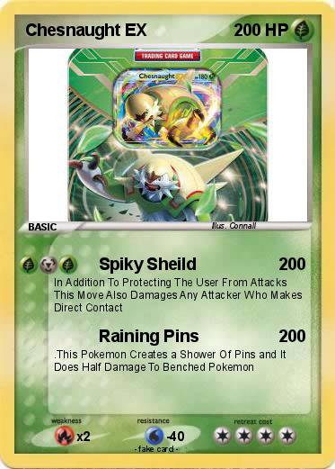 Pokemon Chesnaught EX