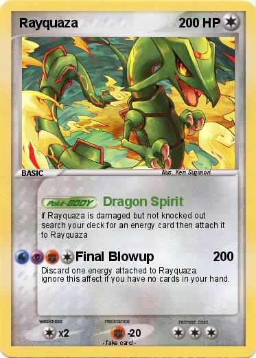 Pokemon Rayquaza
