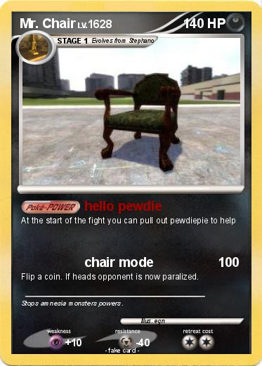 Pokemon Mr. Chair