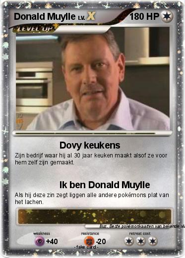 Pokemon Donald Muylle
