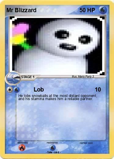 Pokemon Mr Blizzard