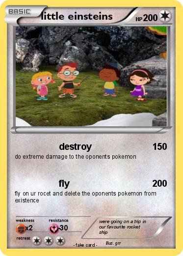 Pokemon little einsteins