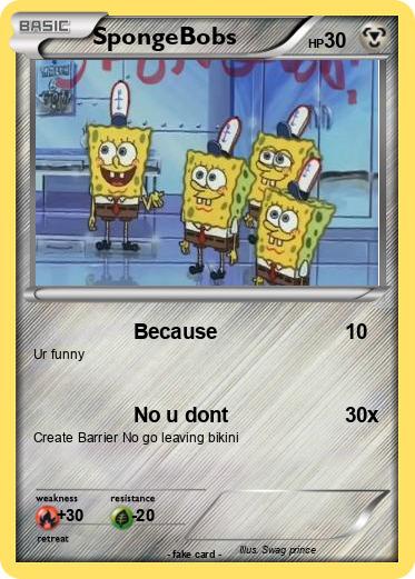 Pokemon SpongeBobs