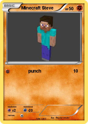 Pokemon Minecraft Steve