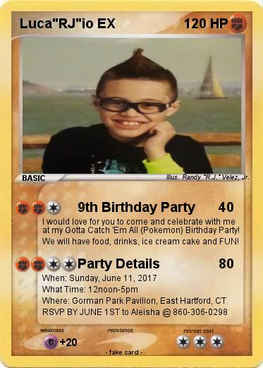 Pokemon Luca"RJ"io EX