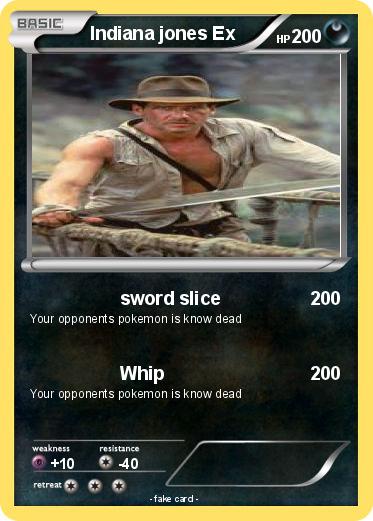 Pokemon Indiana jones Ex