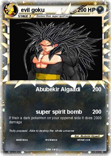 Pokemon evil goku