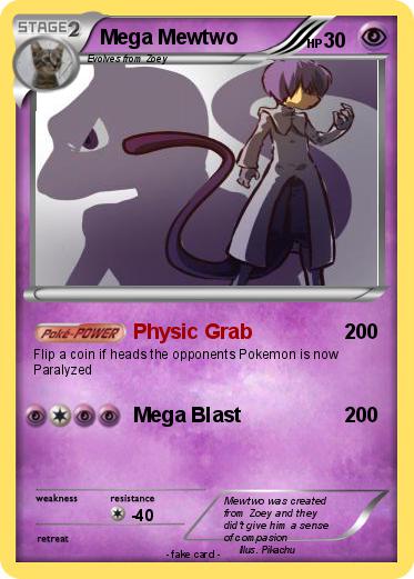 Pokemon Mega Mewtwo
