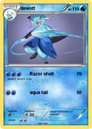 Pokemon dewott