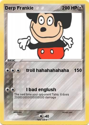 Pokemon Derp Frankie