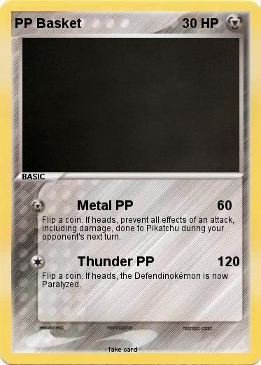 Pokemon PP Basket