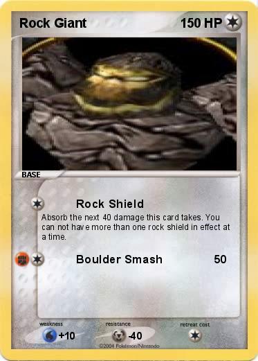 Pokemon Rock Giant
