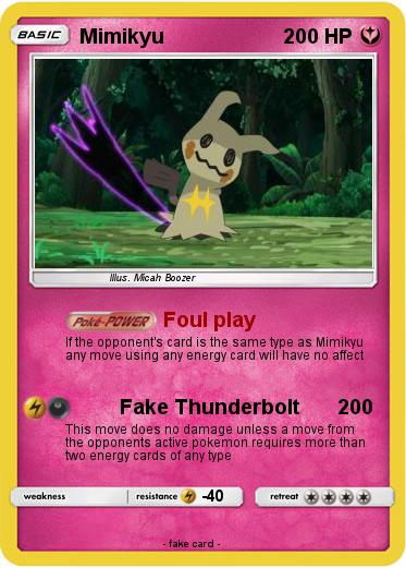 Pokemon Mimikyu