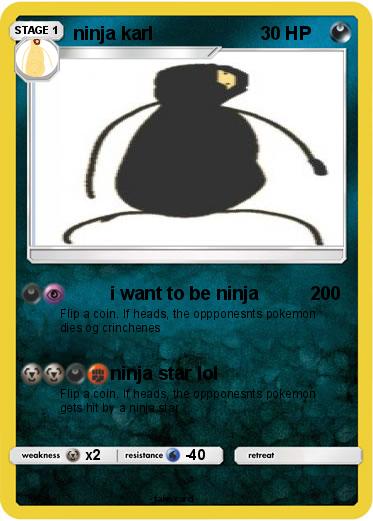 Pokemon ninja karl