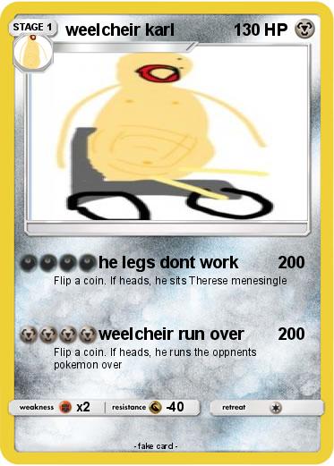 Pokemon weelcheir karl