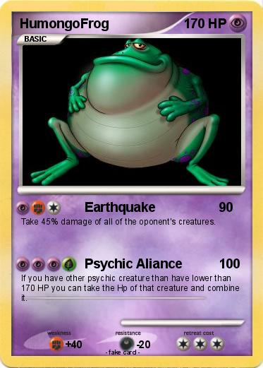 Pokemon HumongoFrog
