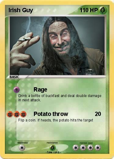 Pokemon Irish Guy