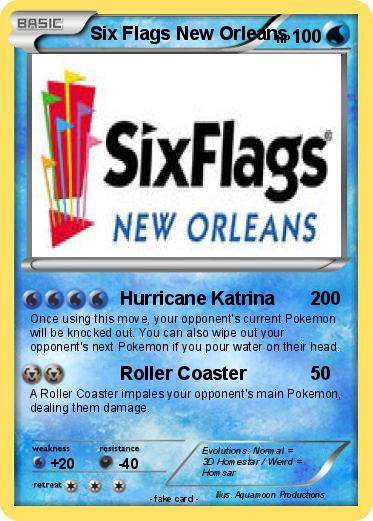 Pokemon Six Flags New Orleans