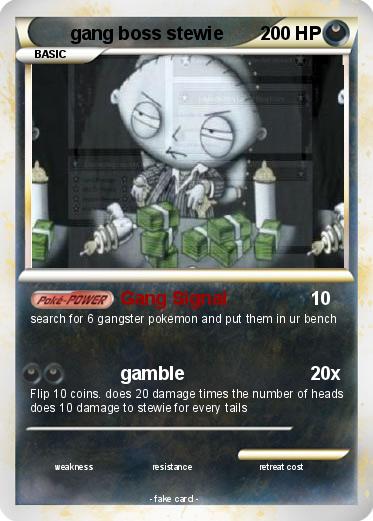 Pokemon gang boss stewie