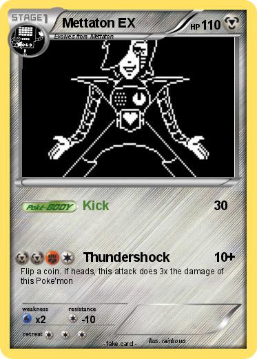 Pokemon Mettaton EX