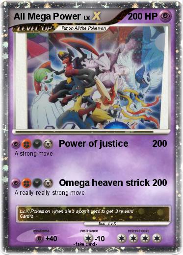 Pokemon All Mega Power