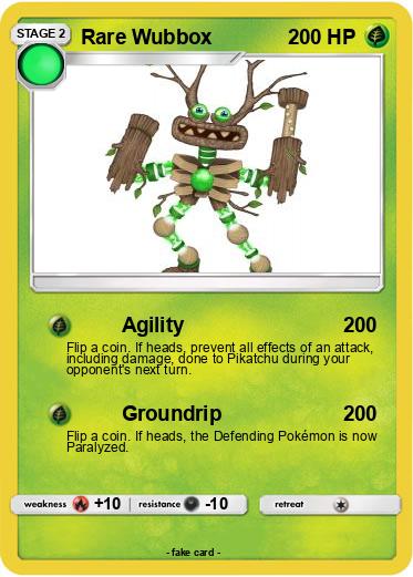 Pokemon Rare Wubbox