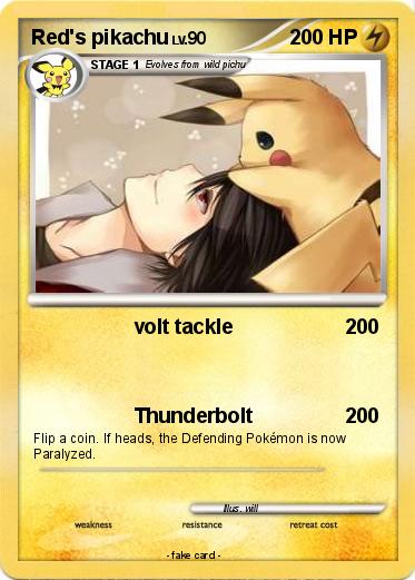 Pokemon Red's pikachu