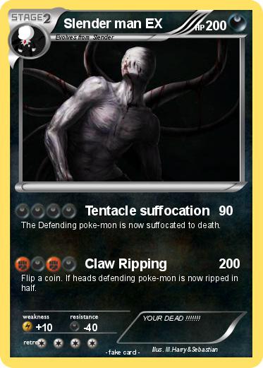 Pokemon Slender man EX