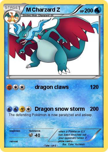 Pokemon M Charzard Z