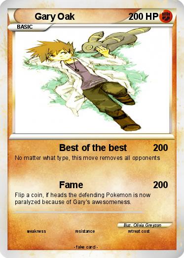Pokemon Gary Oak