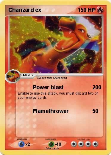 Pokemon Charizard ex