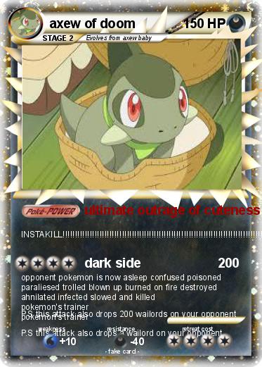 Pokemon axew of doom