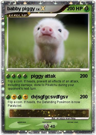 Pokemon babby piggy