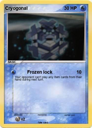 Pokemon Cryogonal