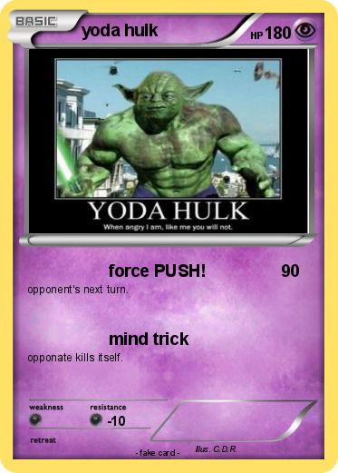 Pokemon yoda hulk