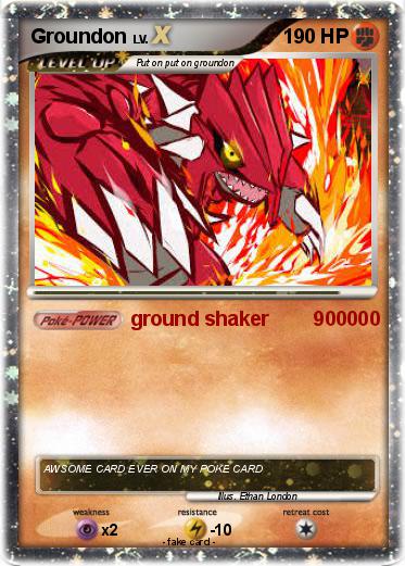 Pokemon Groundon