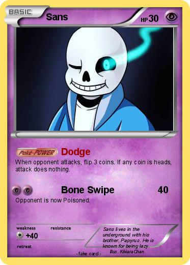 Pokemon Sans