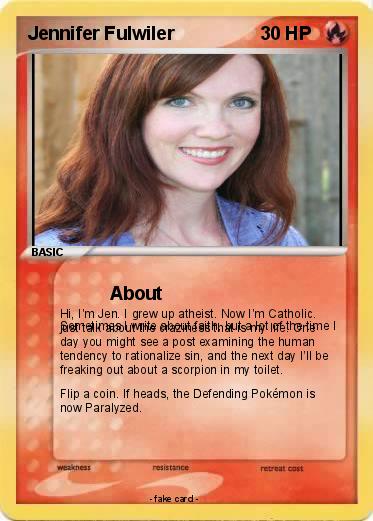 Pokemon Jennifer Fulwiler