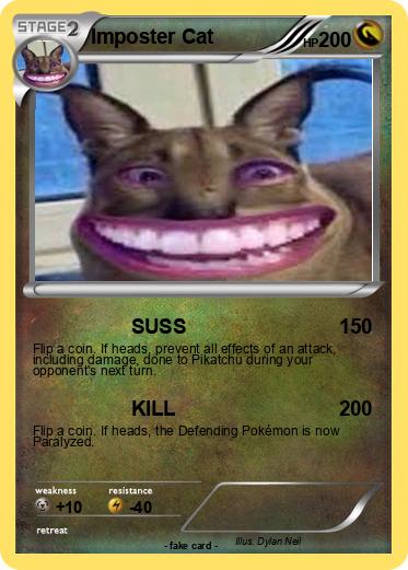 Pokemon Imposter Cat