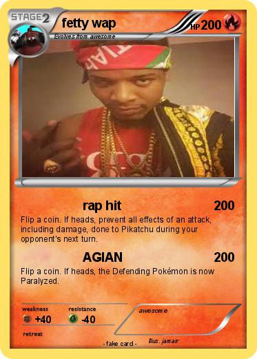 Pokemon fetty wap