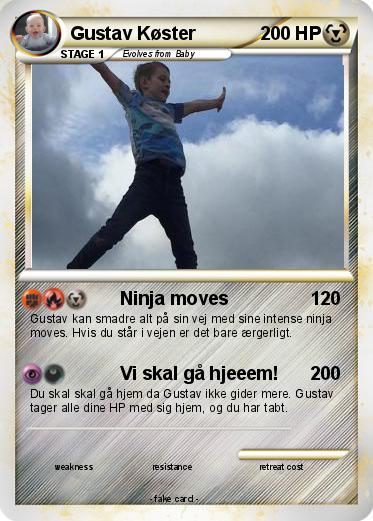 Pokemon Gustav Køster